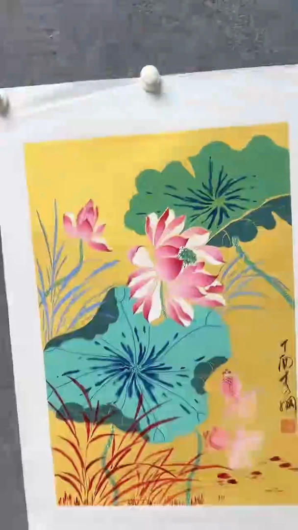 国画李纲-2.7平尺-花鸟国画