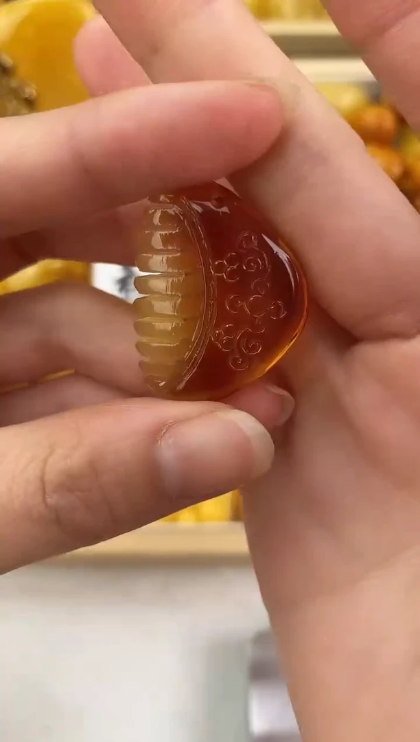 裸石琥珀未镶嵌天然琥珀蜜蜡