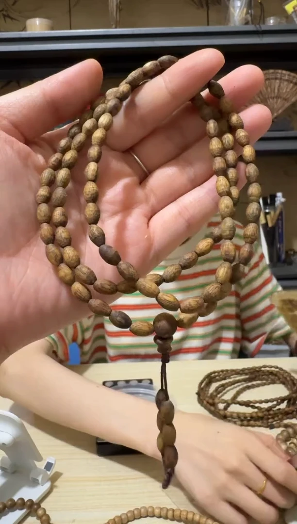 手串沉香14号白露小米珠多圈手串多样性发一条