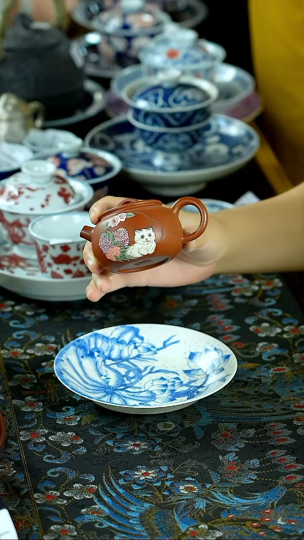景德镇手工茶具庆典