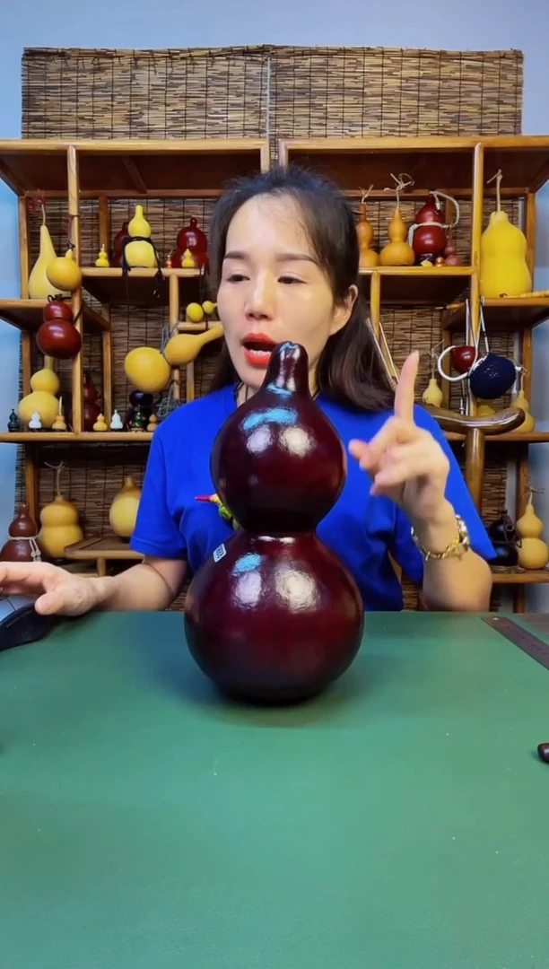 0688号大漆酒葫芦一物一拍