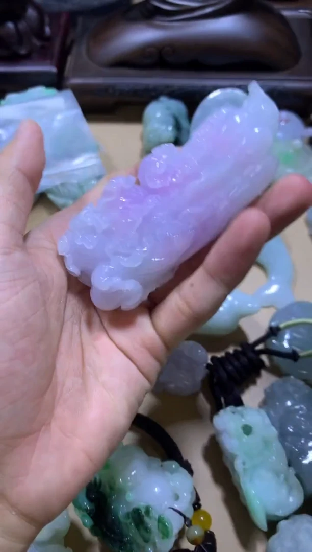 翡翠摆件未镶嵌用****3翡翠摆件