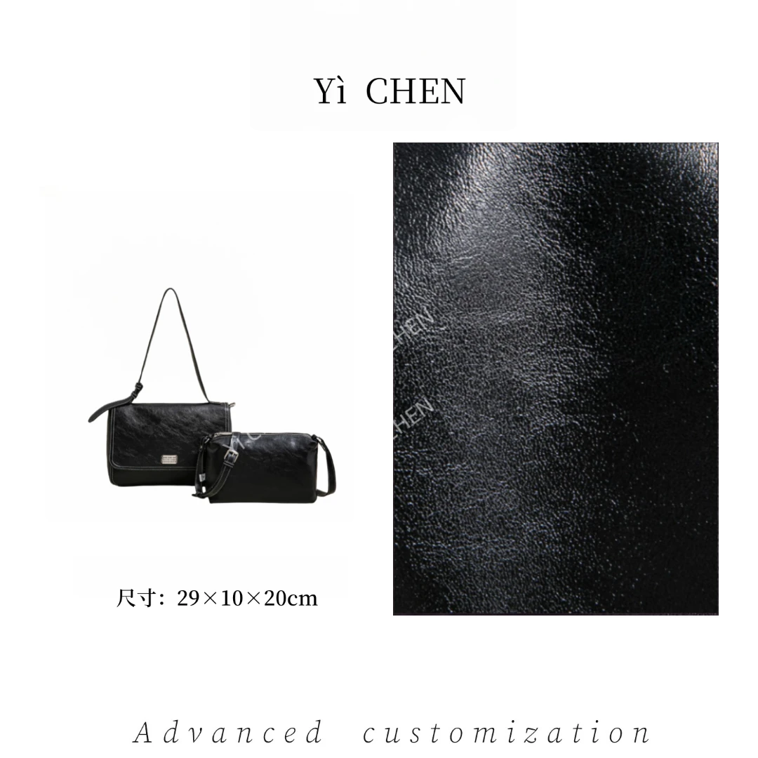 【Yì CHEN】SK-62973-黑色 简约时尚女士新款轻奢单肩斜跨包
