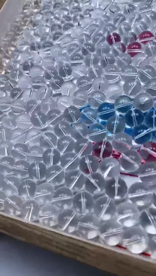 水晶珠宝半成品未镶嵌B1398 白水晶12mm5个9.9元