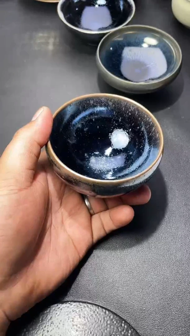 茶盏323叶紫建盏
