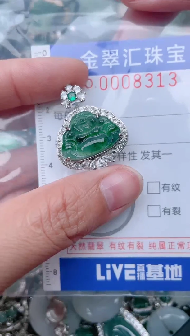 【闪购商品】翡翠颈饰未镶嵌8313......1
