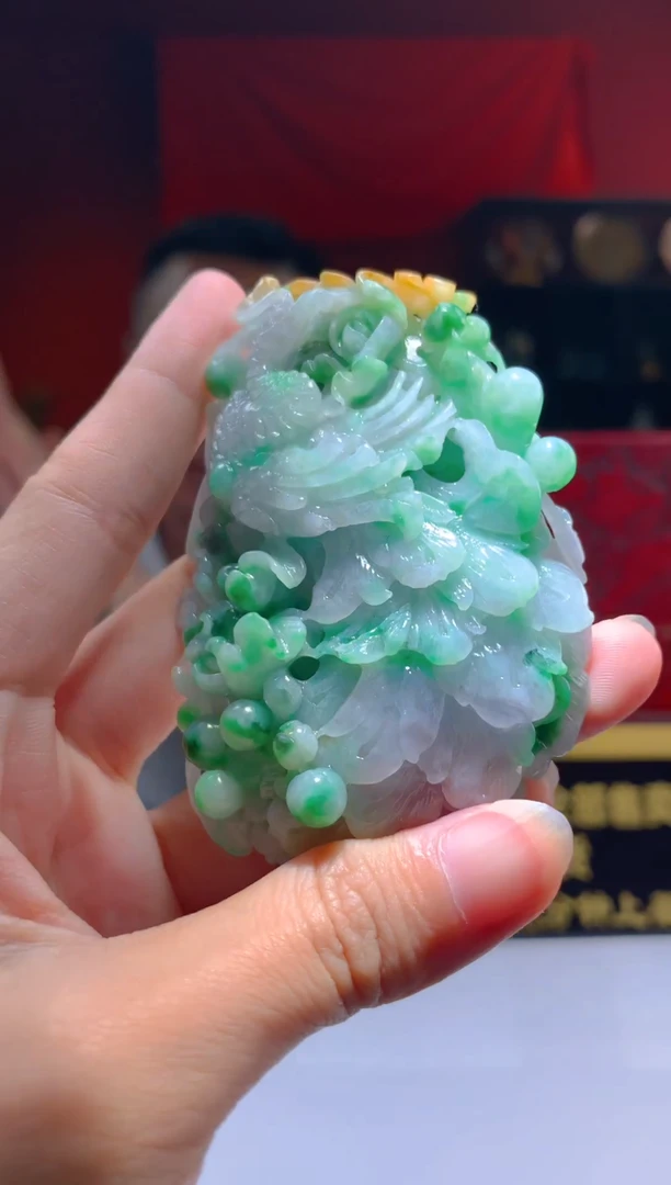 翡翠未镶嵌颈饰翡翠A货
