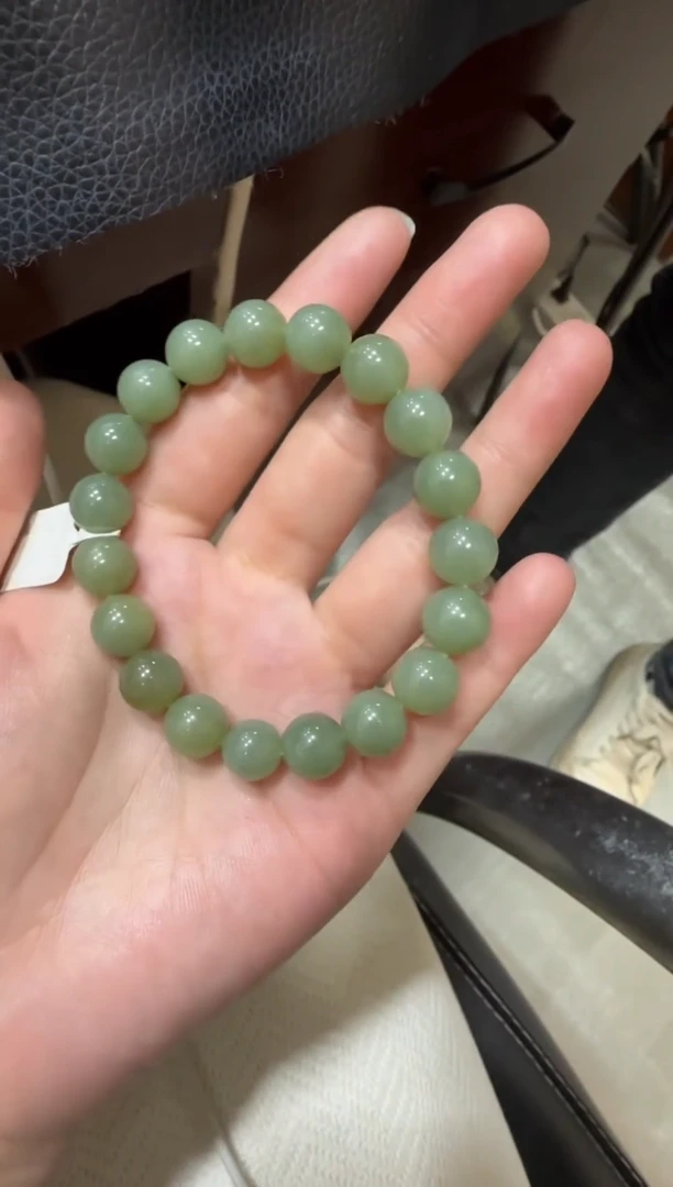 未镶嵌手串和田玉且末蓝手串(产地直发)