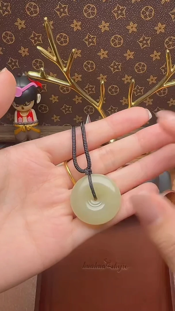 和田玉未镶嵌吊坠(不含链)JYKZ0006