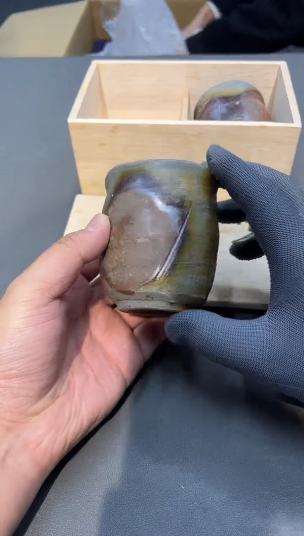 陶瓷顽****3工艺品小四孤品收藏