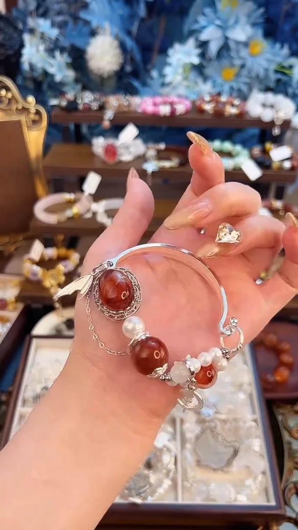 【闪购商品】水晶手串未镶嵌1101柚子原创水晶