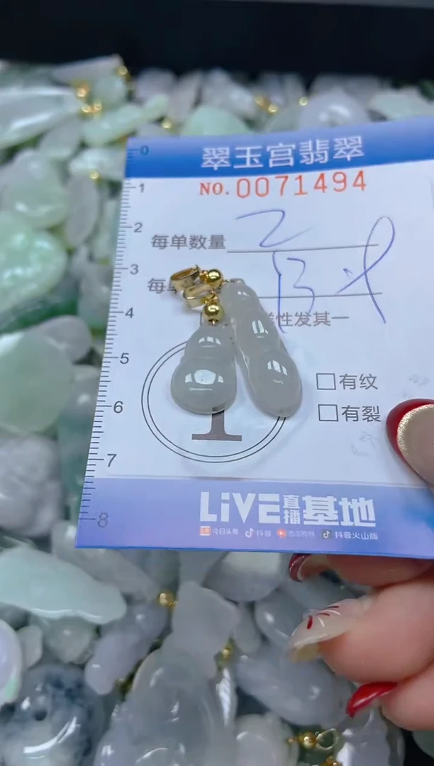 【闪购商品】翡翠颈饰未镶嵌闪购0071494
