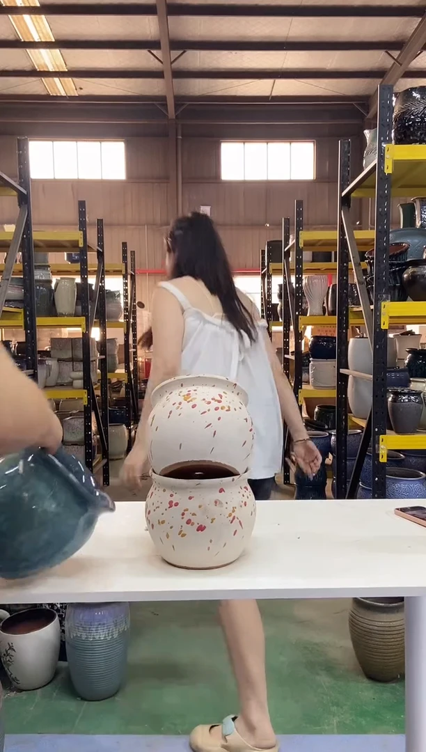 紫砂花盆宜兴紫砂粗陶花盆尺寸18*15