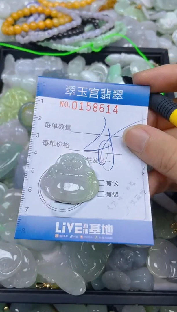 翡翠未镶嵌颈饰闪购0158614