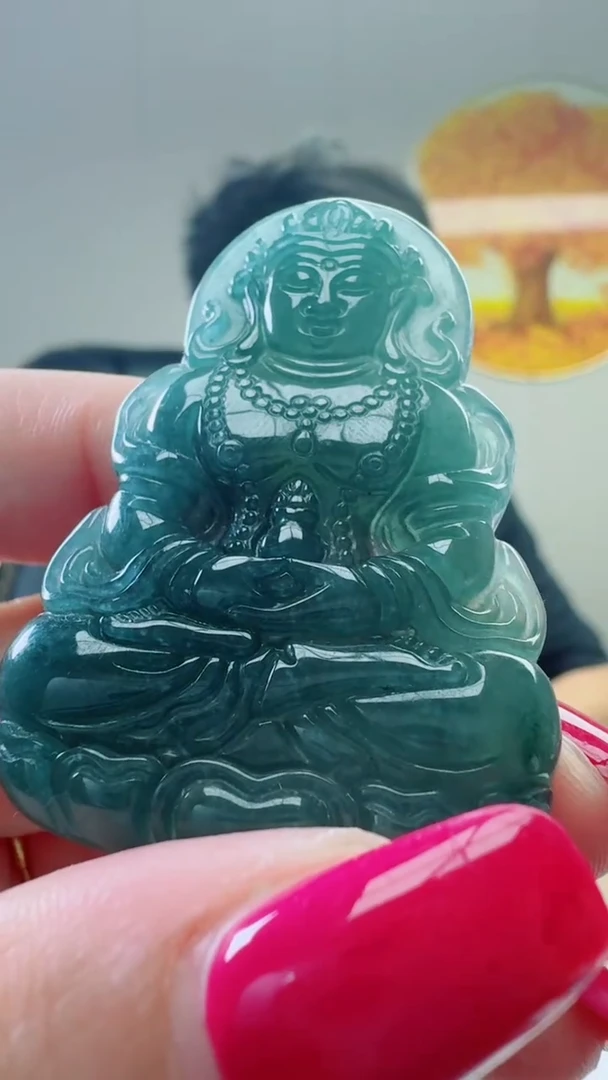 颈饰未镶嵌翡翠天然A货翡翠  多样性随机发其一