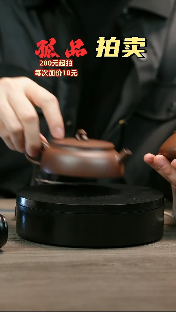 茶壶紫砂C*H2536赵信军光素太湖石扁韵