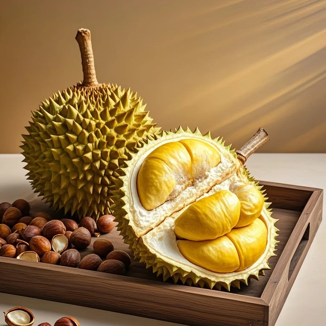 (保4房）骑手送货泰国金枕新鲜榴莲整颗核小软糯香甜1500-5000g金枕泰国东部