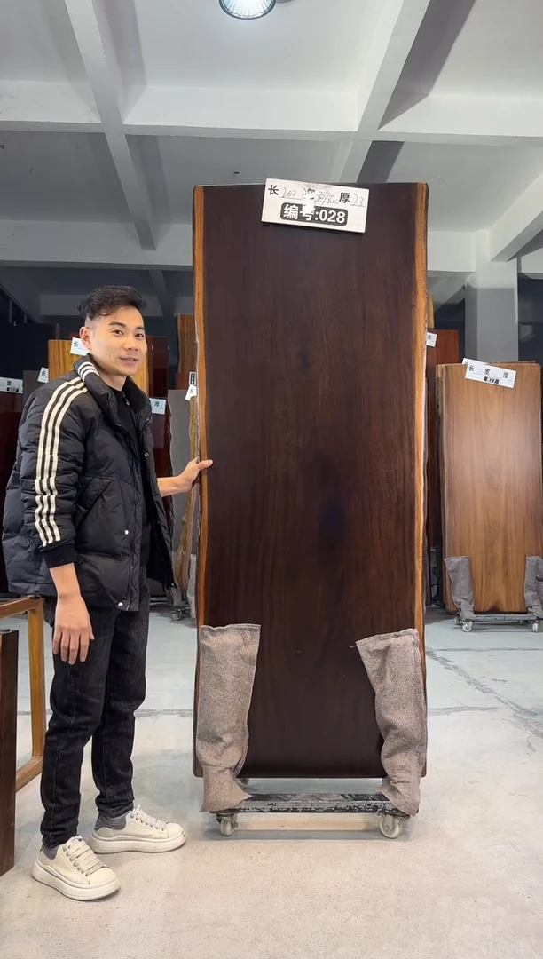 木（非红木类）028刚果黑檀200*80*82*7.3