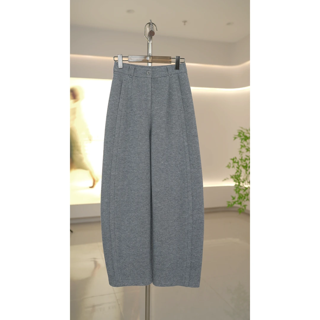 【认准正版】冬季加绒加厚羊毛裤百搭显瘦纯色休闲裤女K88062-1