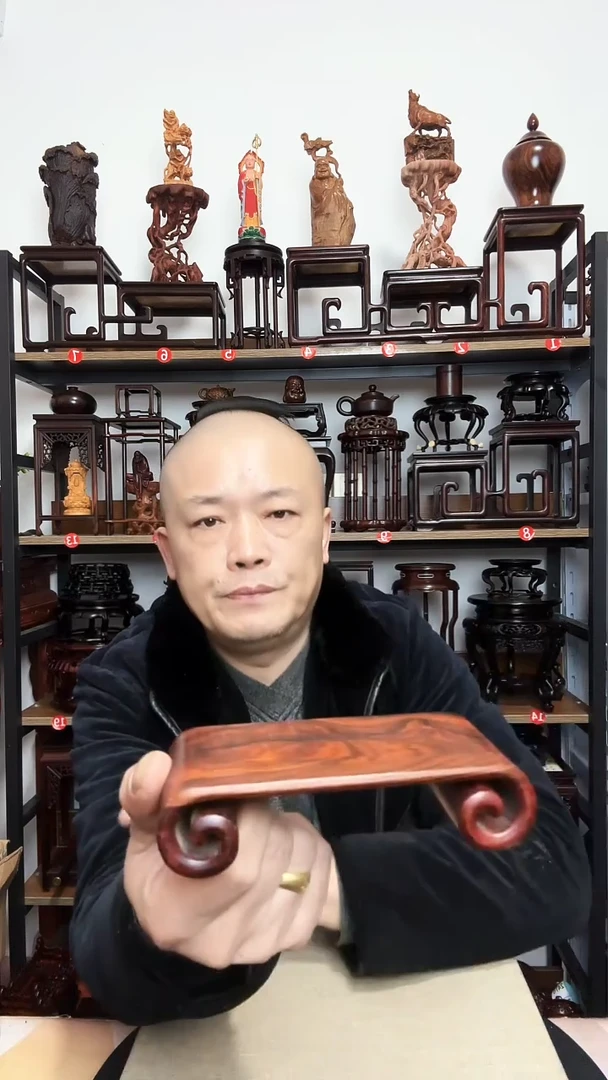 紫砂底座木长15宽7