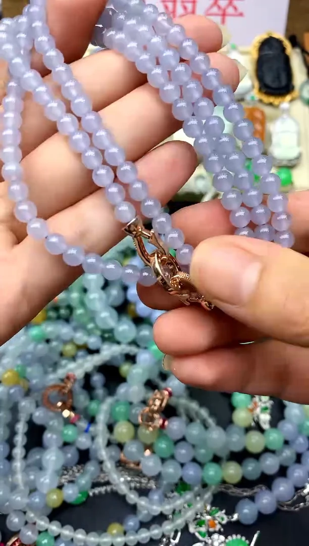 未镶嵌手串翡翠313-中国好珍宝