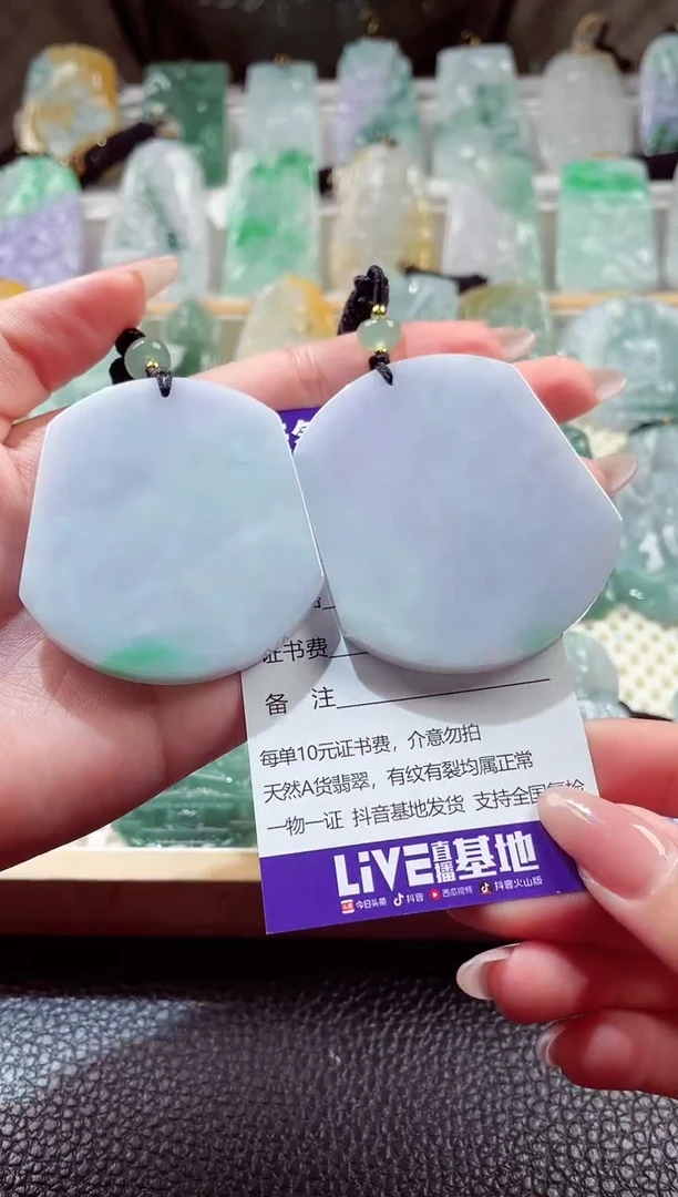 翡翠未镶嵌颈饰0000012345