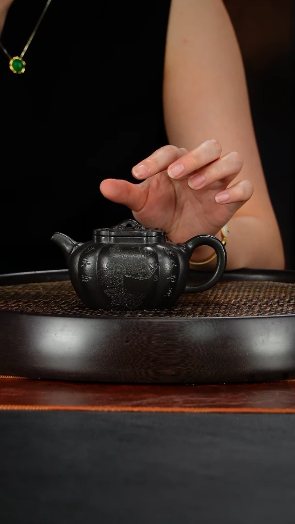 茶壶紫砂宜兴原矿紫砂95