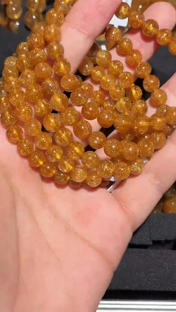 未镶嵌手链水晶发晶单圈A7（多样性发其一）