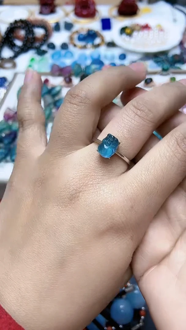 【闪购商品】海蓝宝石戒圈未镶嵌A84SDGGSG