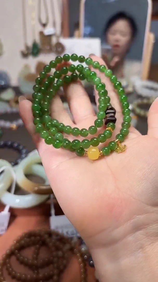 未镶嵌手串和田玉（碧玉）1