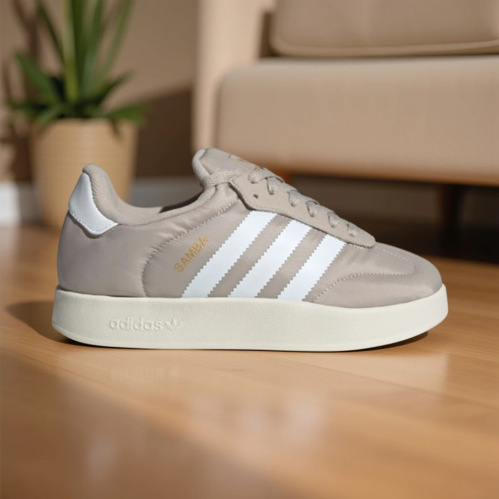 阿迪达斯三叶草「T头鞋」SAMBA HOME亲子款保暖板鞋面包鞋 IH5504