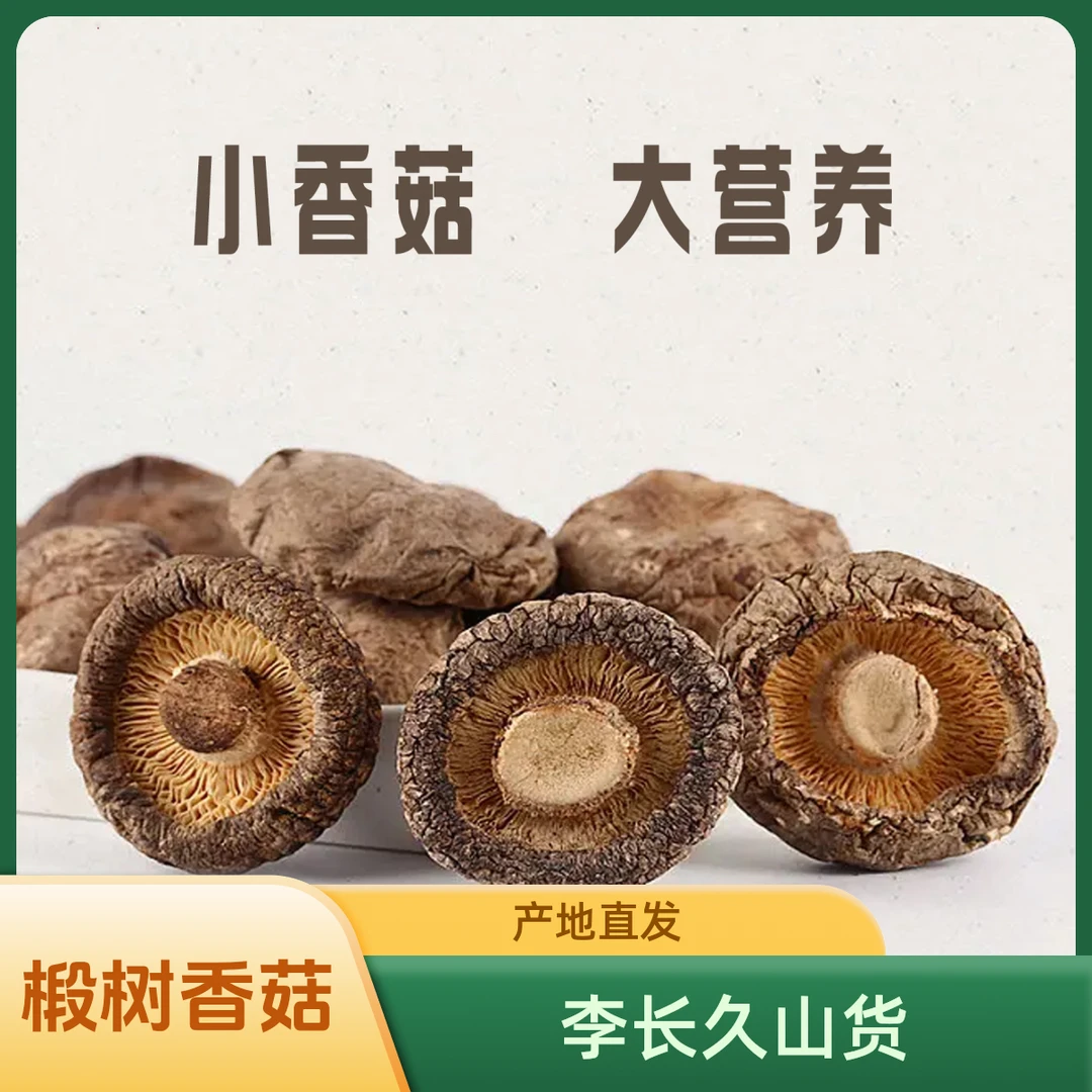 【李长久助农专属】东北伊春农家自产甄选干香菇无熏硫 （250g/500g）