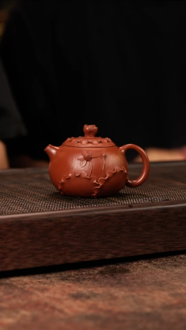 茶壶紫砂莲韵西施