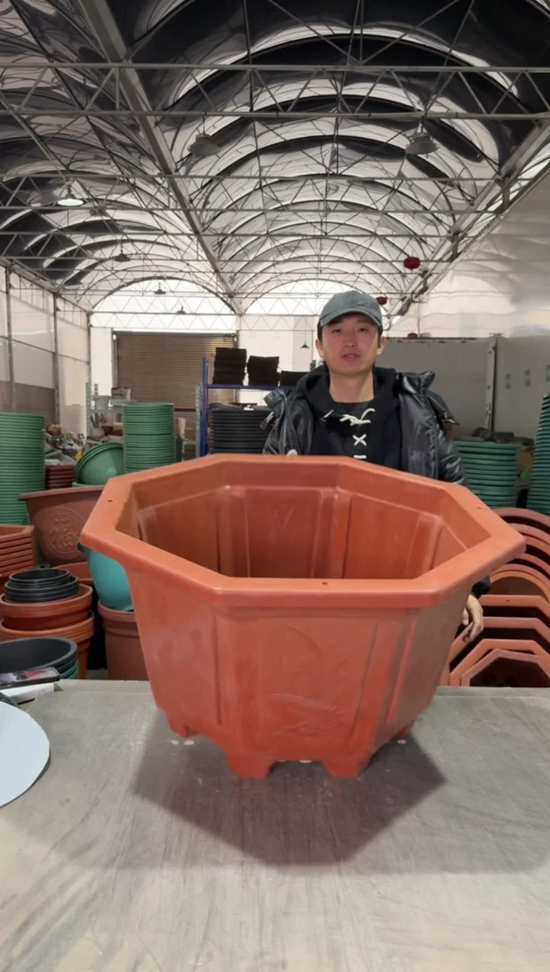 【闪购商品】复合85八角花盆2个