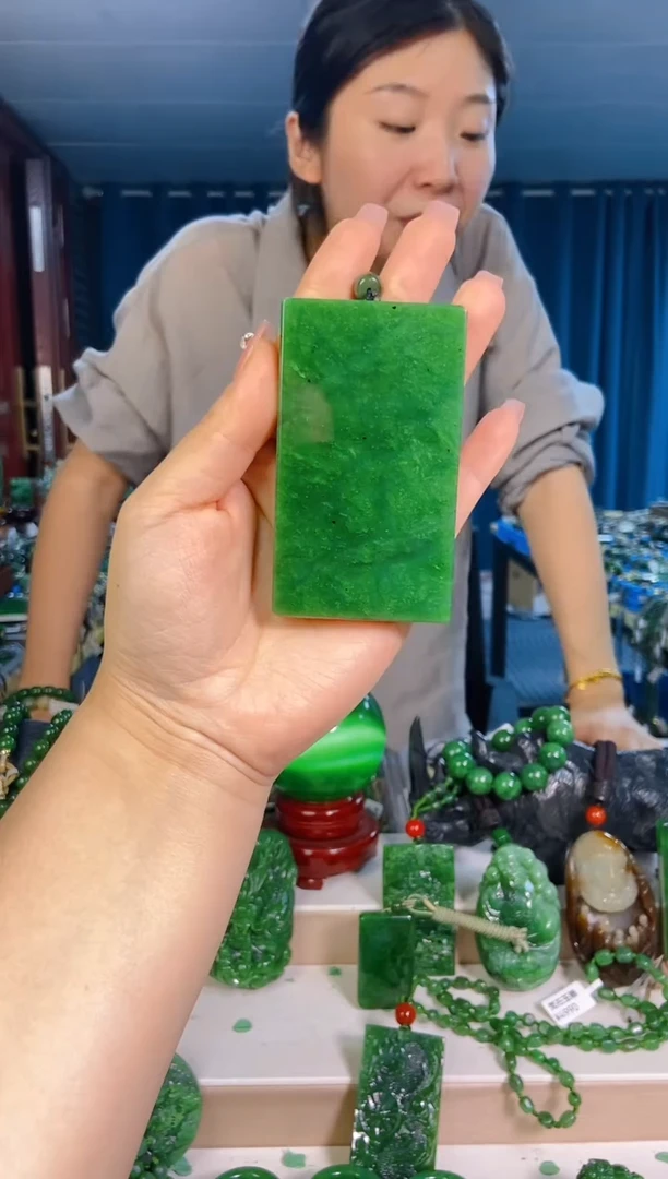 和田玉未镶嵌挂件1