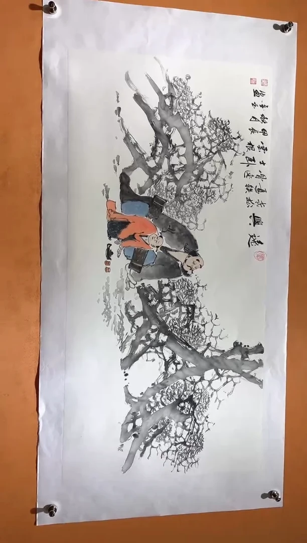 国画刘金玉老师亲笔手绘
