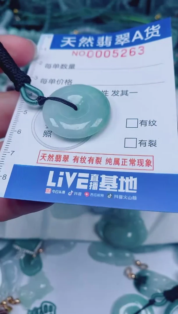 颈饰未镶嵌翡翠00005263