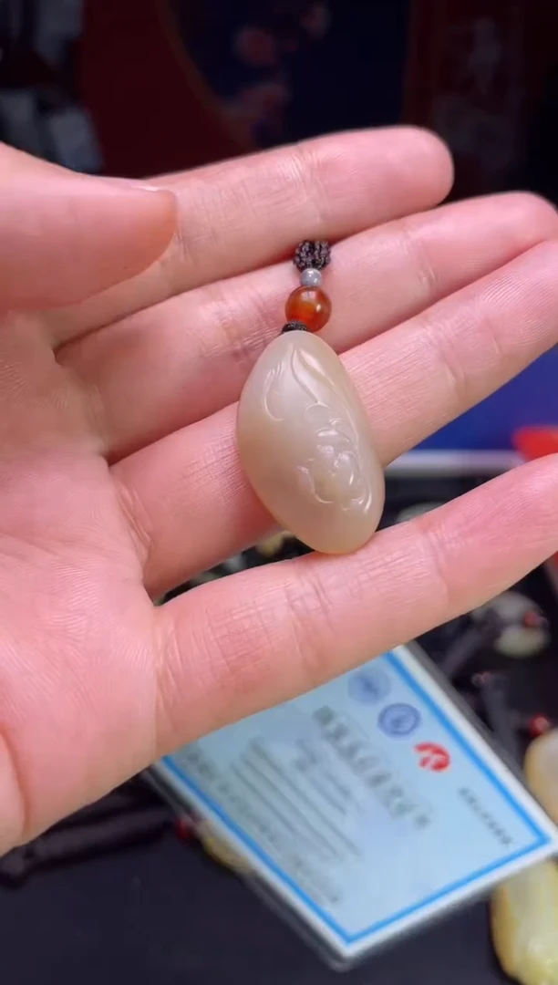 颈饰未镶嵌和田玉123