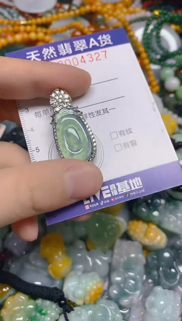 颈饰未镶嵌翡翠0004327