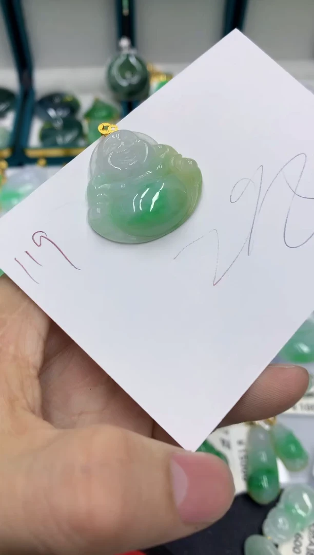 【闪购商品】翡翠颈饰18K金镶嵌11111111111