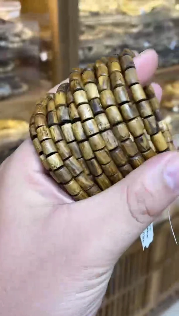 手串沉香海南红金猊随型单圈多样性发其一