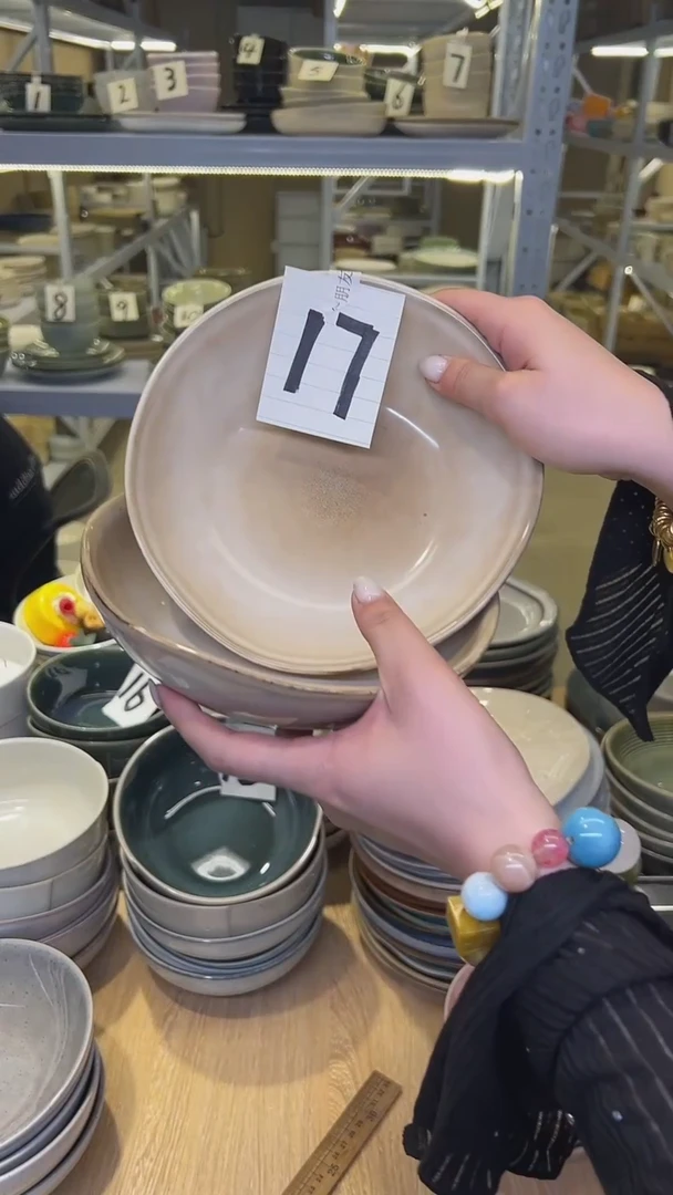 瓷15高温釉下彩陶瓷餐具