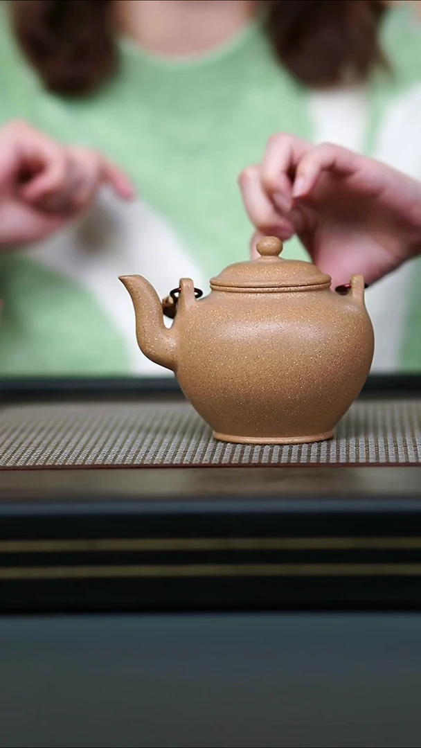 茶壶紫砂段泥提梁掇只