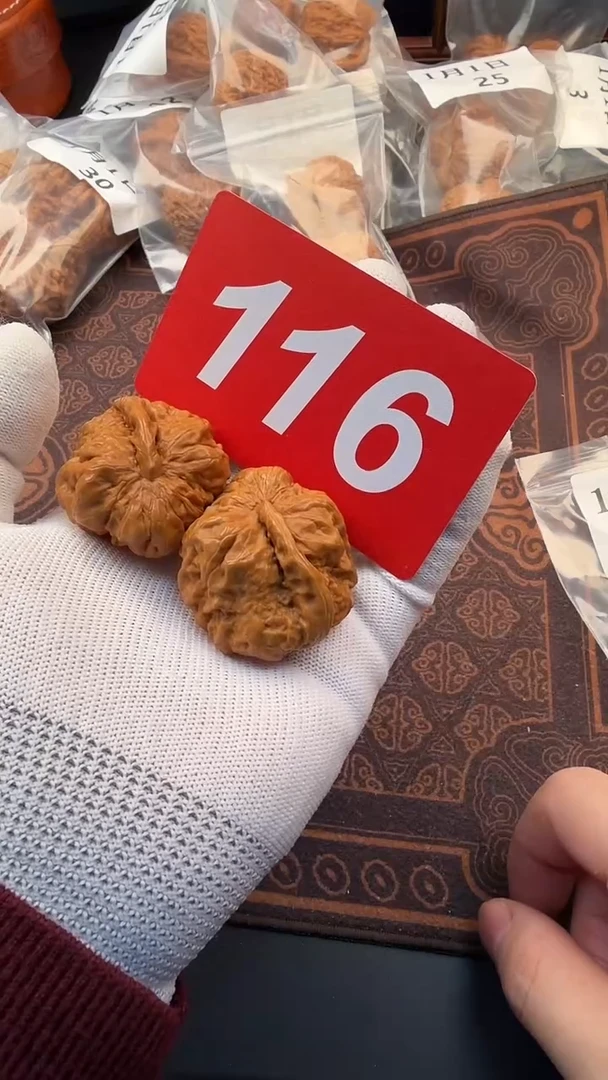 把件文玩核桃43蛤蟆头一帆风顺