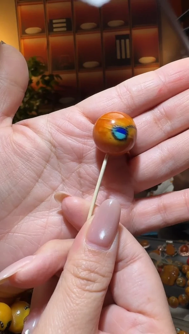 蜜蜡颈饰未镶嵌长****绳9874天然蜜蜡珠宝奇石全都保真