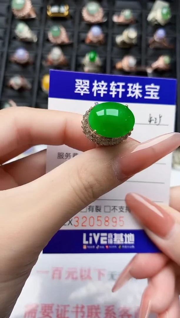 翡翠戒指未镶嵌未镶嵌5895