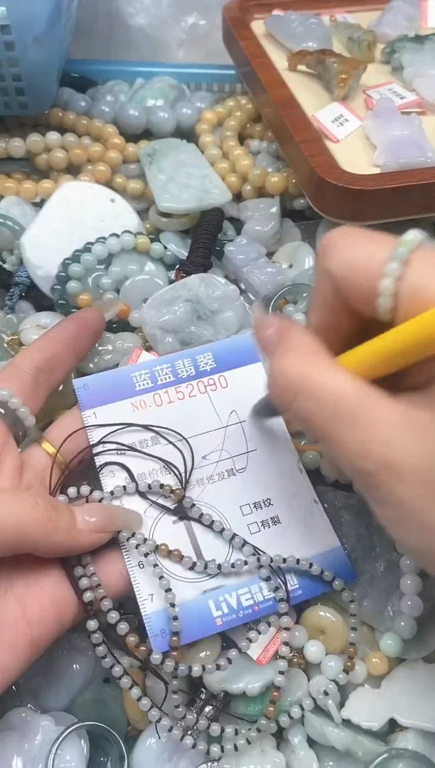 【闪购商品】翡翠颈饰未镶嵌闪购0152090多样性发其一