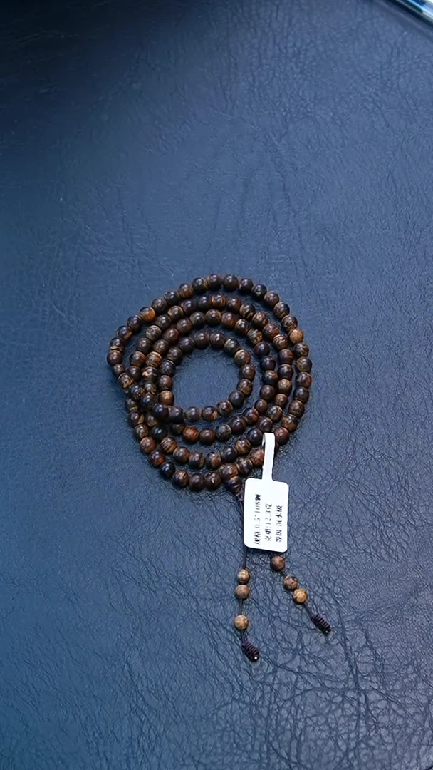 【闪购商品】沉香手串0.5*108老惠安红土沉水多圈12克+