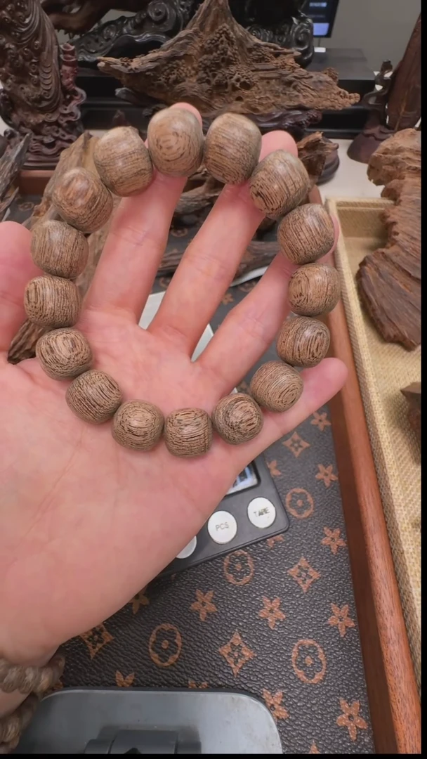 沉香沉香香囊【遥遥领香】达拉干黑棋横财鼓珠030114028