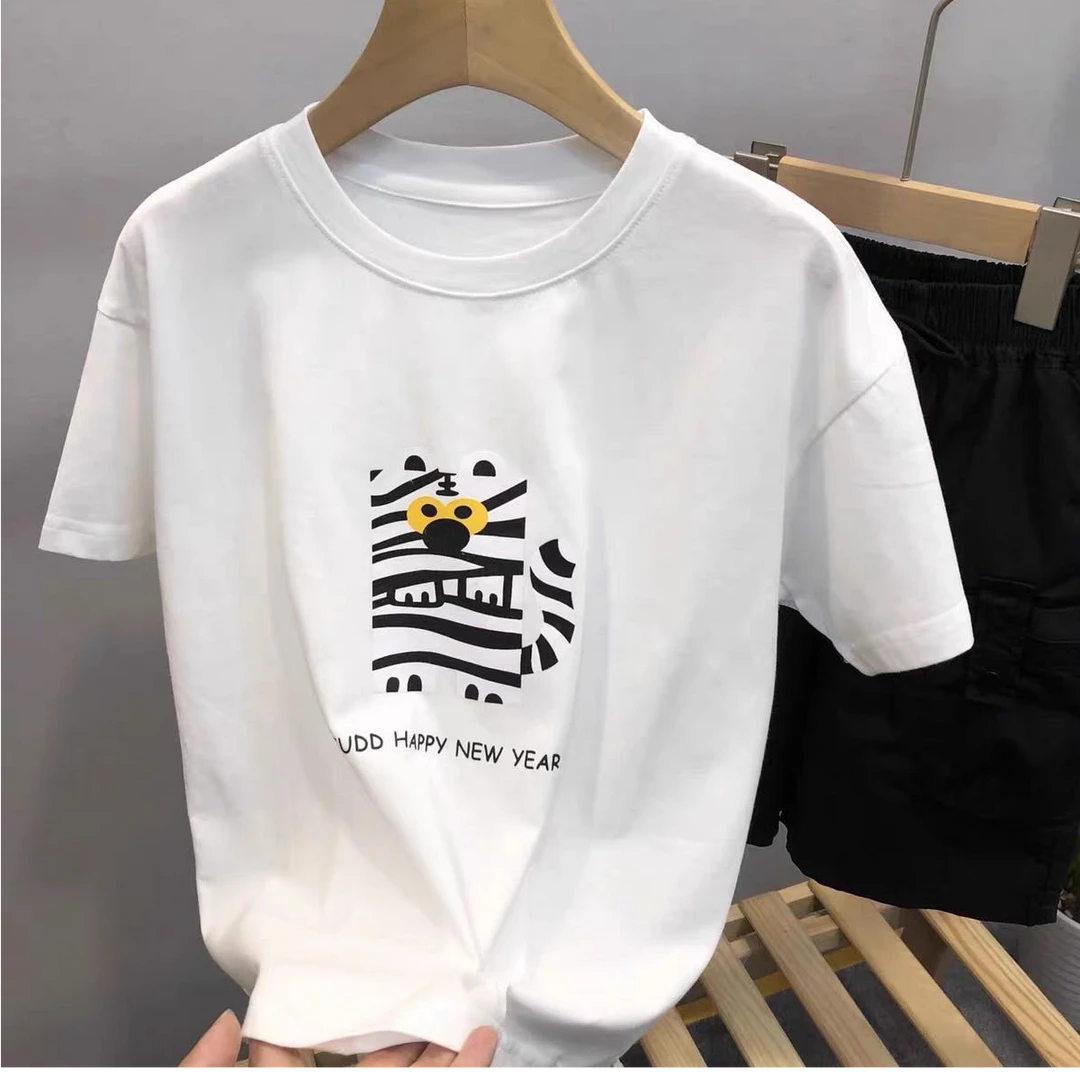 10219高端专享夏款短袖白色（斯）